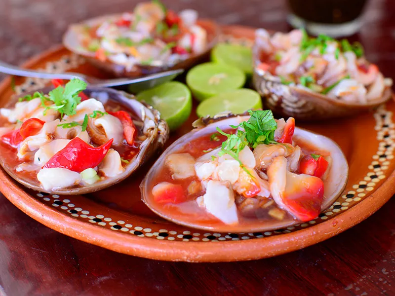 Almejas Chocolatas Tatemadas (Chocolate Clams)
