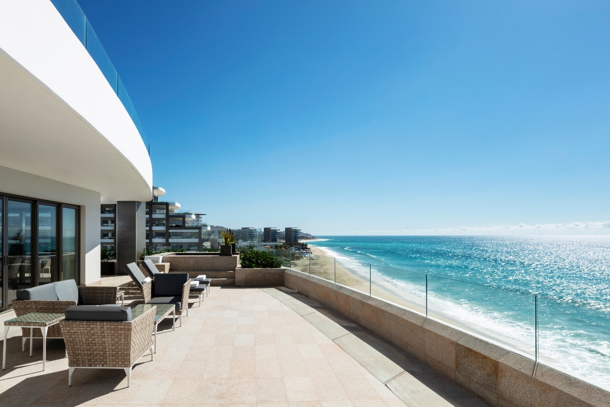 garza blanca los cabos four-bedroom penthouse private terrace